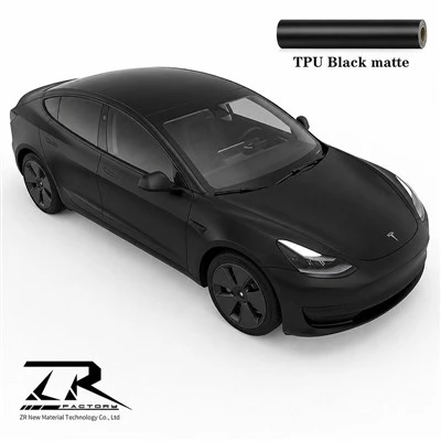 Phim bọc thay đổi màu xe TPU Black Matte 7,5 triệu